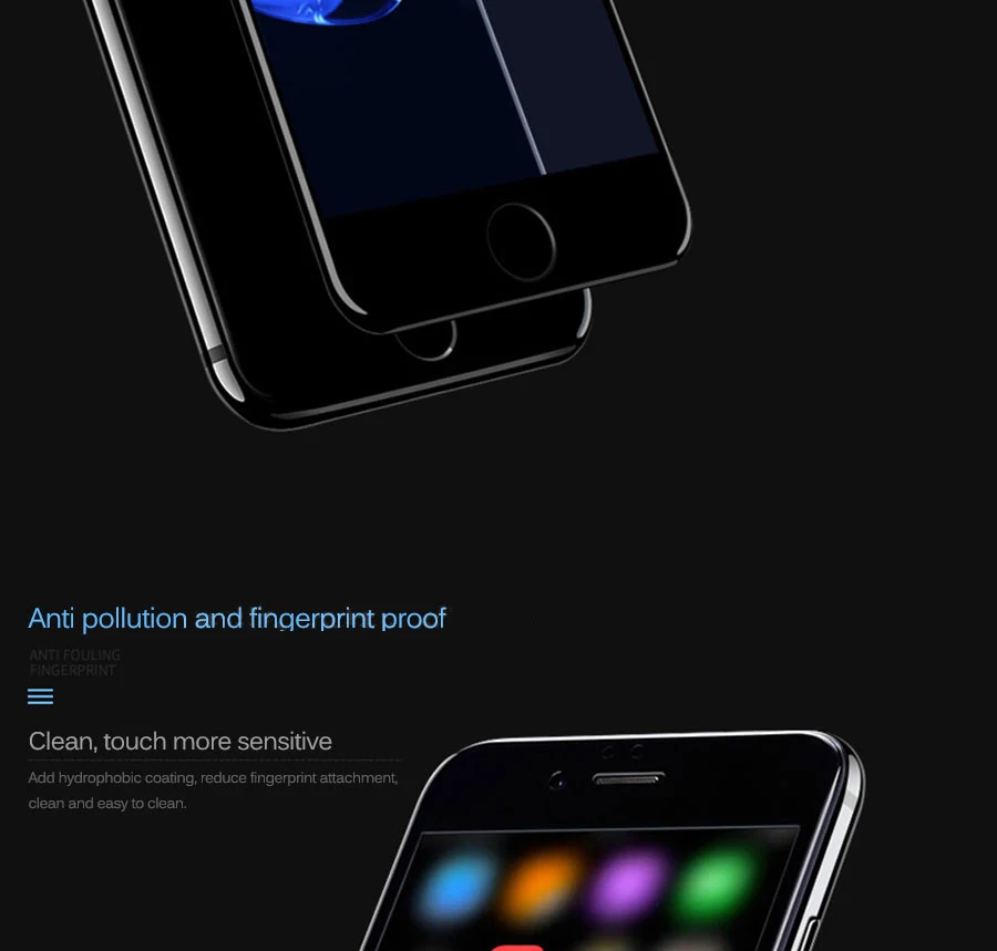 Новинка, 9D полное покрытие, мягкий край, закаленное стекло для iPhone 6, 6s, 7, 8 Plus, защитная пленка для экрана для iPhone X, XR, XS, Max, стекло