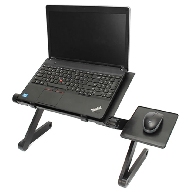 Portable Folding Laptop Notebook Table Desk Adjule Stand Portable Folding Laptop Notebook Table Desk Adjule Stand With Cooling Holes Mouse Board For