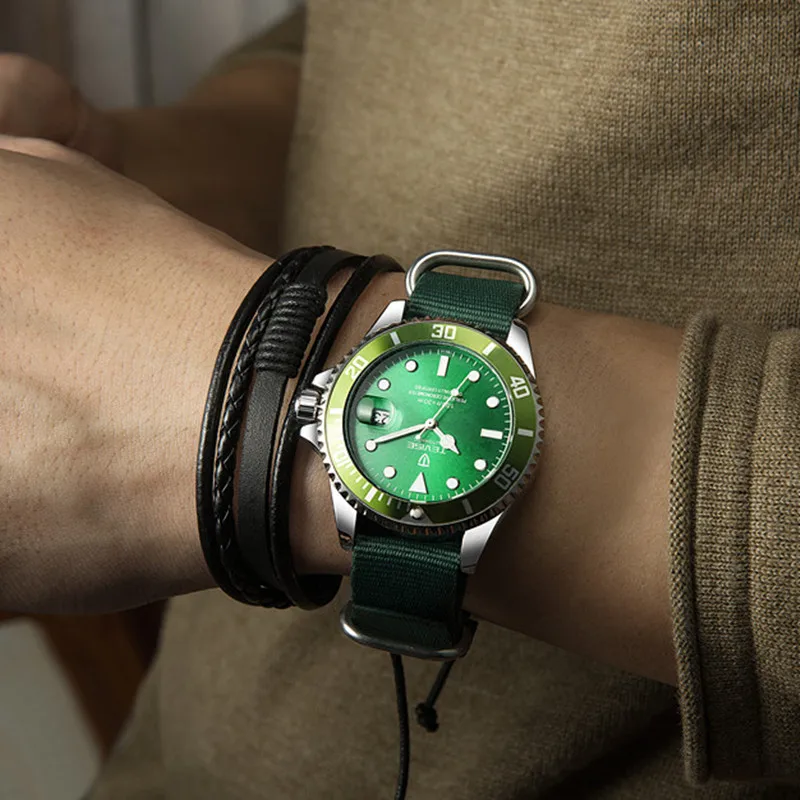 Tevise الفاخرة للماء التلقائي الرجال الميكانيكية ووتش تاريخ السيارات الصلب الكامل الأعمال أعلى العلامة التجارية رجل الساعات مقاومة للماء T801