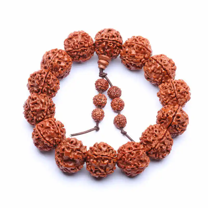 BRO853 Непал пять головок большой Rudraksha бриллиантовые бусины большие для
