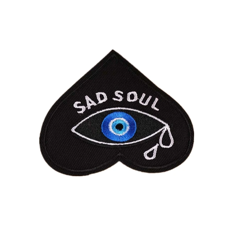 

Custom Patch Embroidered Iron-On/Sew-On Patch badge emblem for clothing customize your own patch