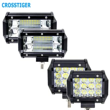 5 inch 36W 72W LED Light Bar for Car Tractor Boat OffRoad Off Road Cars Fog Spotlight Car Tractor Truck 4x4 SUV ATV Running Lamp худи print bar tractor driver