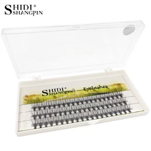 SHIDISHANGPIN Индивидуальные ресницы натуральные длинные Индивидуальные ресницы 8 10 12 мм ресницы для наращивания C завитые накладные ресницы