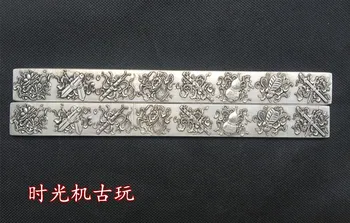 

The "scholar's four jewels" paper weight paper pressing imitation ancient town scale