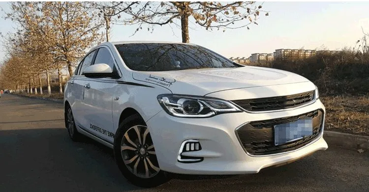 EOsuns СИД drl дневного света для Chevrolet Cavalier монитор измеряет динамическое перемещение желтым сигналом поворота и синий Ночной свет для бега