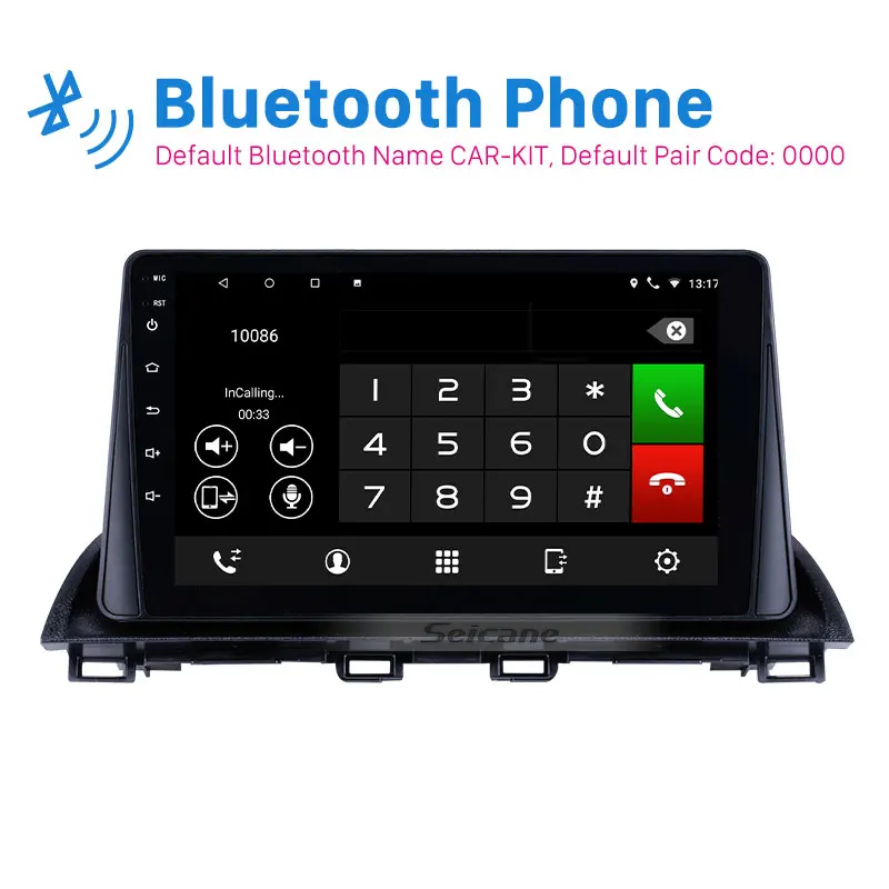 Pаспродажа Seicane Android 8,1 2Din автомобильный Радио Мультимедиа Видео плеер GPS для Mazda 3 Axela 2013 2018 поддержка SWC DVR OBD wifi Зеркало Ссылка