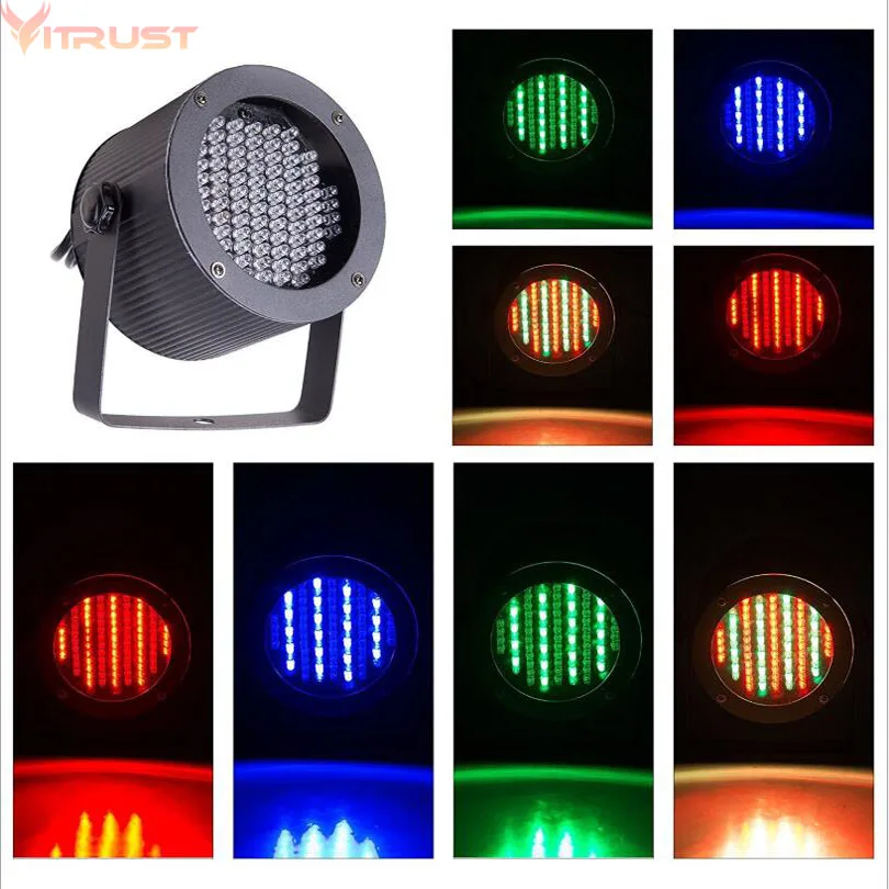 

Par Lights RGB Stage Lamps PRO DJ Show Equipment Party Stage Lighting DMX512 Disco Bar Xmas 86 LED Strobe Lights Soundlight MINI