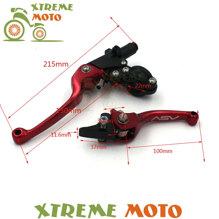Prix pour Rouge CNC En Aluminium ASV F3 Série 2ÈME Embrayage et De Frein Pliage Levier pour Honda CR CRF 70 KLX YZF RMZ Motocross Moto Dirt Bike Prix pour Rouge CNC En Aluminium ASV F3 Série 2ÈME Embrayage et De Frein Pliage Levier pour Honda CR CRF 70 KLX YZF RMZ Motocross Moto Dirt Bike