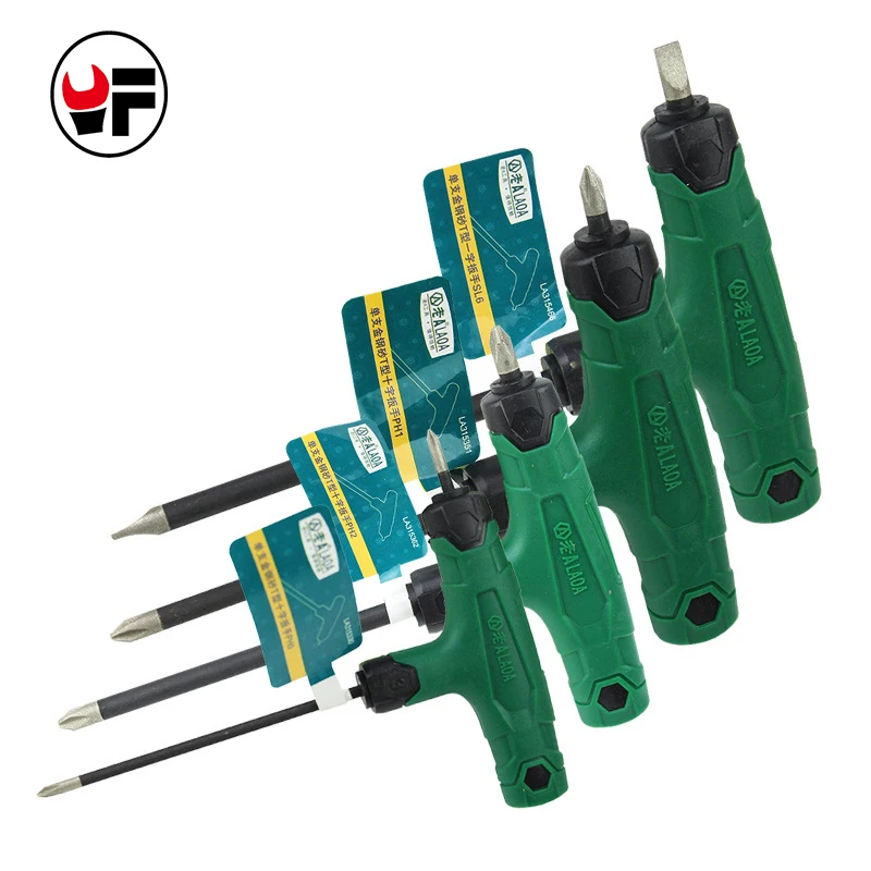 

T Sharp Slotted Screwdriver With Rubber Handle S2 Multipurpose Phillips Cross Screwdriver