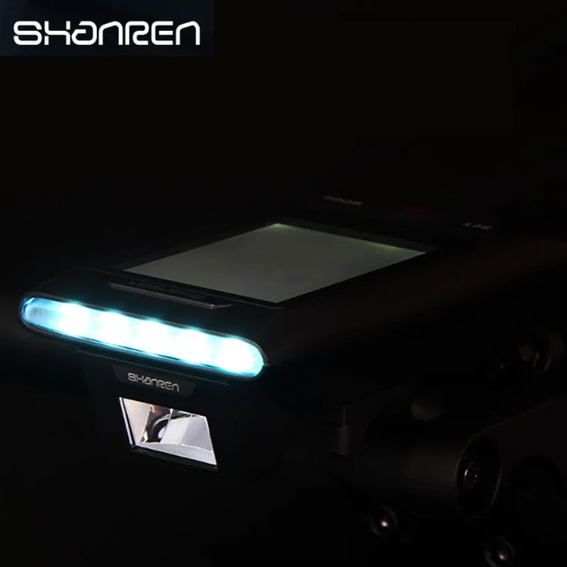 Cheap SHANREN Bicycle Light 2 in 1 Bluetooth GPS Bike Computer Speedometer Headlight Waterproof Cycling Lamp Computer Bike Accessories 4