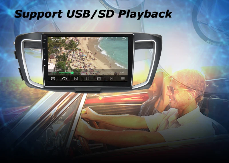 Excellent 8 Core, 32G ROM, 2G RAM, 10.1 inch Android 6.0 Car GPS Navigation Radio System Stereo Media for Honda Accord 2013 2014 2015 7 Excellent 8 Core, 32G ROM, 2G RAM, 10.1 inch Android 6.0 Car GPS Navigation Radio System Stereo Media for Honda Accord 2013 2014 2015 7