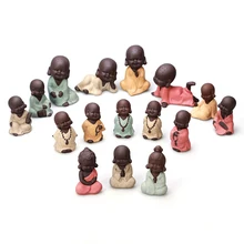 Чайный набор кунг-фу орнамент чай популярный цвет песок чайная посуда высокое качество фиолетовый чай набор для домашних животных ручной работы чай для домашних животных лапка маленький монах G