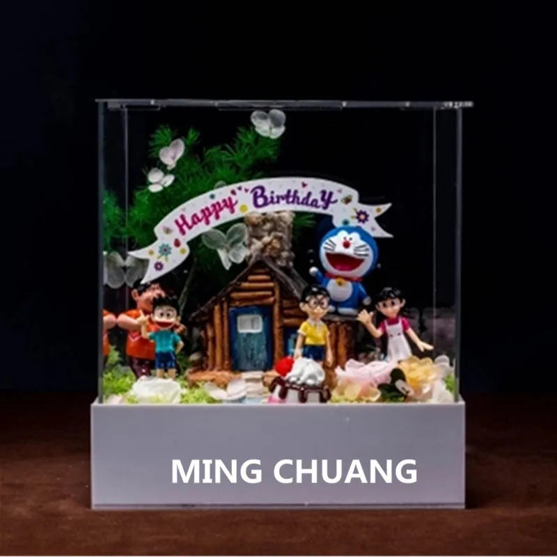 Doraemon-Nobita-Nobi-Minamoto-Shizuka-Konta-Takeshi-DIY-Moss-Microlandscape-Plastic-Action-Figure-Toy-Christmas-Present (2)