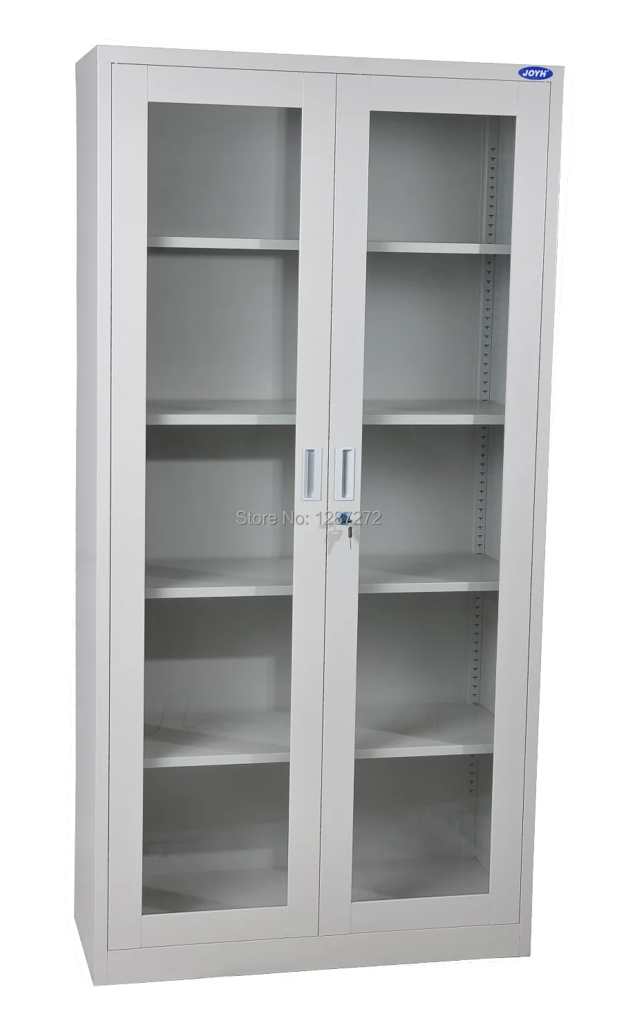 2014 new design office steel filing with glass