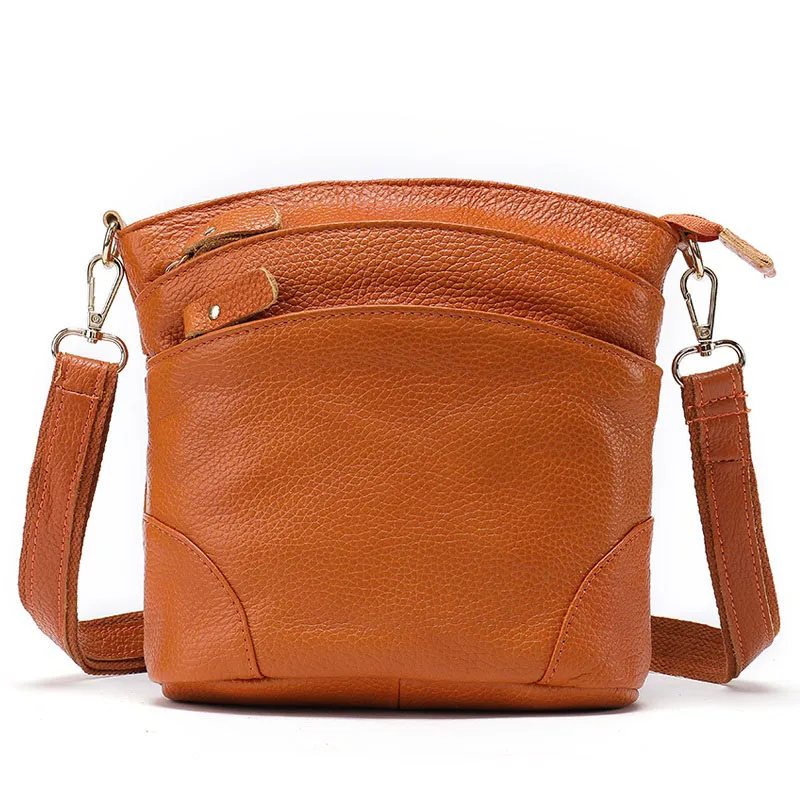 WESTAL женские сумки сумка-Кроссбоди из натуральной кожи для женщин кожаная сумка женская Маленькая женская сумка через плечо/сумки-мессенджеры сумки 8363 - Цвет: 8363brown