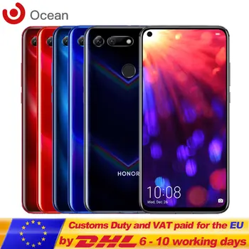 

Global ROM Original Honor V20 View 20 Smartphone Kirin 980 6GB 8GB RAM 128GB 256GB ROM Android 9 Fast Charging 6.4'' Screen