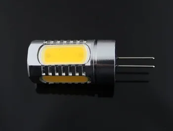 

G4 LED Lights Bulb 7.5W COB LED G4 DC/AC12V Warm and White High lumens LED Lighting fixyures G4 LED light Wholesale 30Pcs/Lot