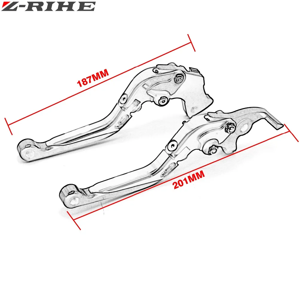 Para MT-07/FZ-07 2014-2016 FZ-09/MT-09/SR 14-15 frenos de aluminio CNC ajustables para motocicleta juego de palancas de embrague para motocicleta Para MT-07/FZ-07 2014-2016 FZ-09/MT-09/SR 14-15 frenos de aluminio CNC ajustables para motocicleta juego de palancas de embrague para motocicleta