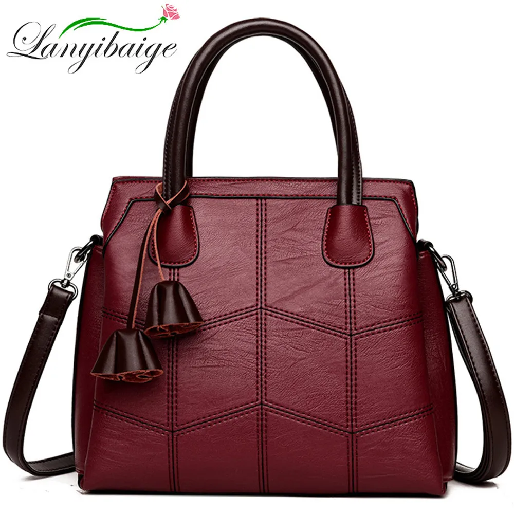 

Three Floors Space Women Bag Fashion Shoulder Bag Women Handbags Soft Leather Crossbody Bags For Women Ladies Bolsa Feminina