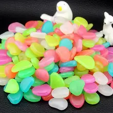 2-3 см новые детские игрушки Светящиеся в темноте Галька Камни световой светящегося yh1116