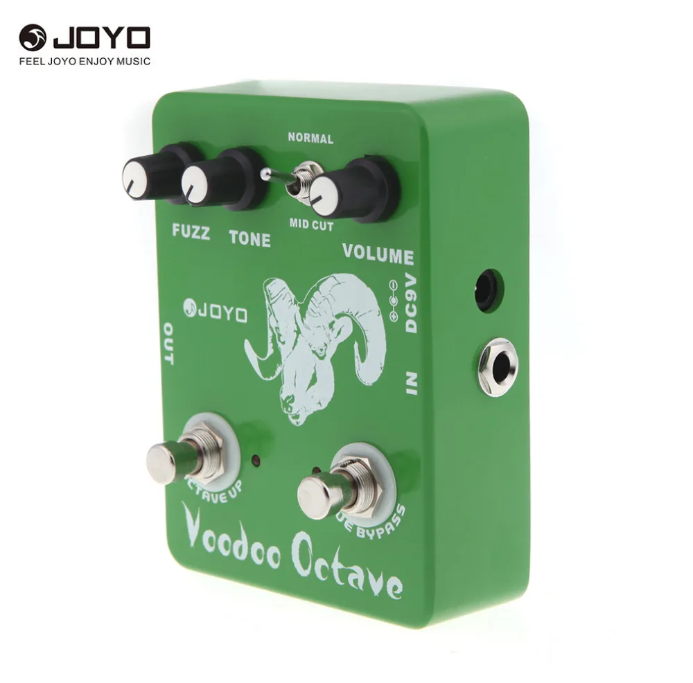 JOYO JF-12 Вуду Октава Фуз-эффект гитары педаль эффектов True Bypass