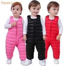 Детские штаны для девочек; хлопковые плотные теплые зимние джинсовые штаны для мальчиков; водонепроницаемые детские штаны; комбинезоны для малышей