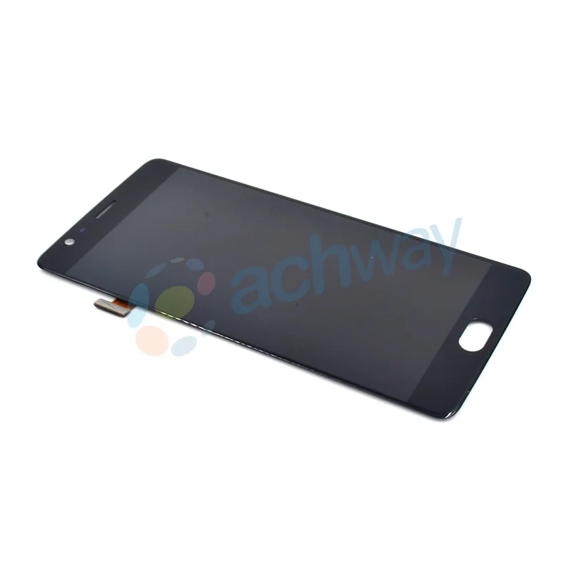 Черный Новый ЖК Oneplus Three 3 LCD A3000 A3010 EU версия Экран Дисплей сенсорный дигитайзер 3T