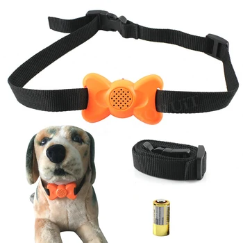 

Automatic Voice Dog Anti Bark Collar 7 Levels Vibration Stop Barking Collars Adjustable Dog Training Collar Pet Dog Supplies