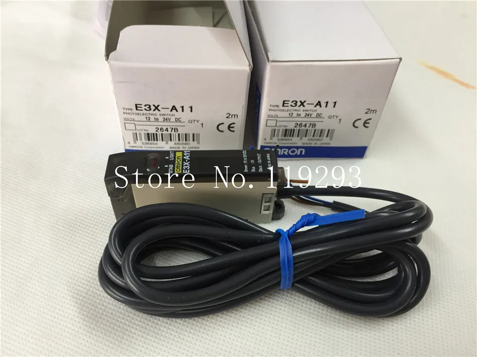 [BELLA] новые японские оригинальные датчики OMRON E3X A11 Spot 2 шт./лот|omron sensor|sensor omronsensor sensor
