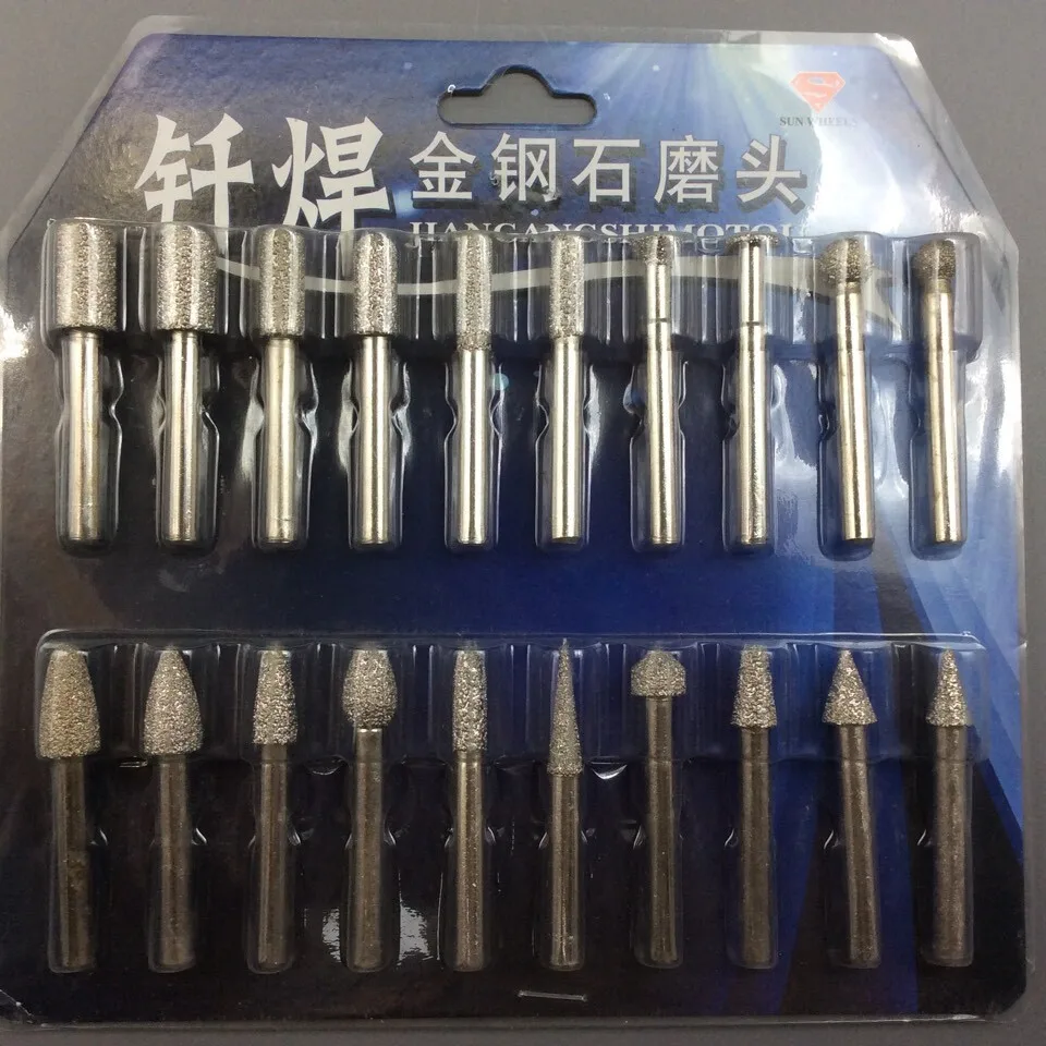 

Rotary tools 20pc diamond coated grinding slice dremel accessories abrasive tools