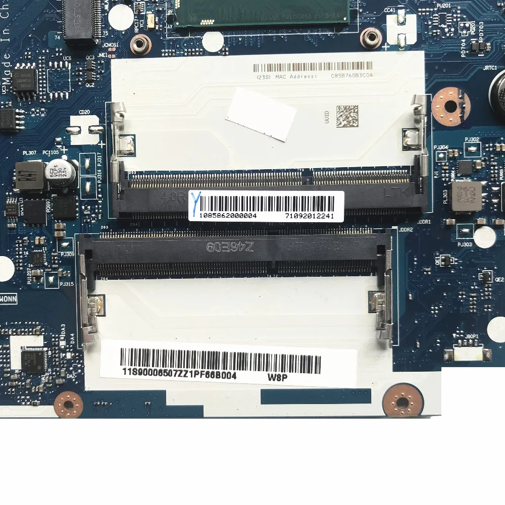 Оригинальная материнская плата для ноутбука Lenovo G50 70 ACLU1 ACLU2 NM A271 Intel Pentium 3558U