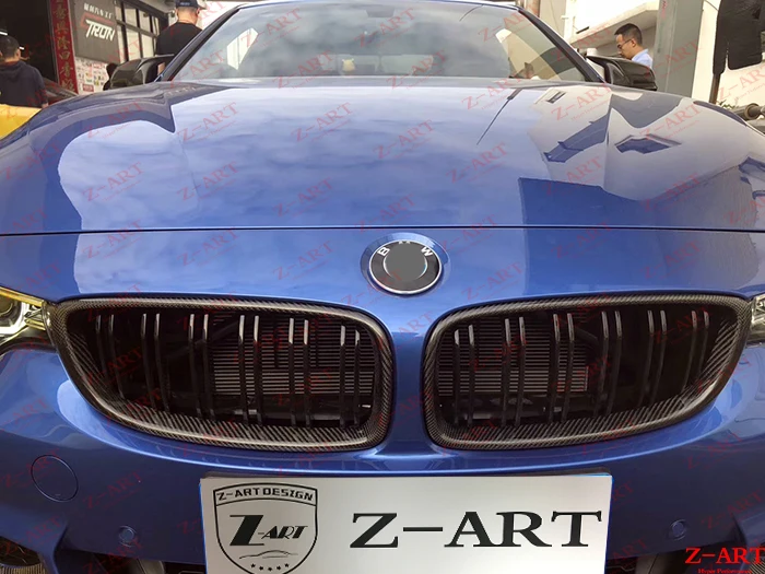 Z-ART Комплект кузова автомобиля для BMW F32 428I 435I Gran Coupe 2013- карбоновые Передние Губы боковые юбки задний диффузор для BMW F32 F34