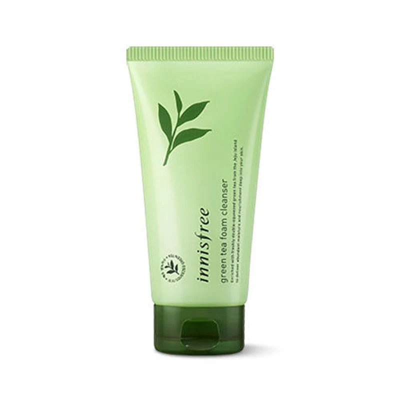Korea Cosmetics Green Tea Foam Cleanser 150ml Face Cleanser Shrink Pores Remove Blackhead Facial 