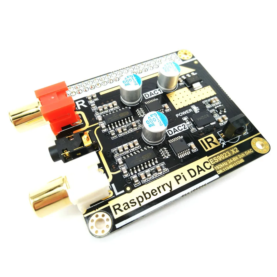 volumio moode Raspberry Pi DAC Raspberry Pi 3B+ и совместимость 3B \ 2B \ ZERO(W), Hi-Fi, двойной декодирования ЦАП I2S F6-006