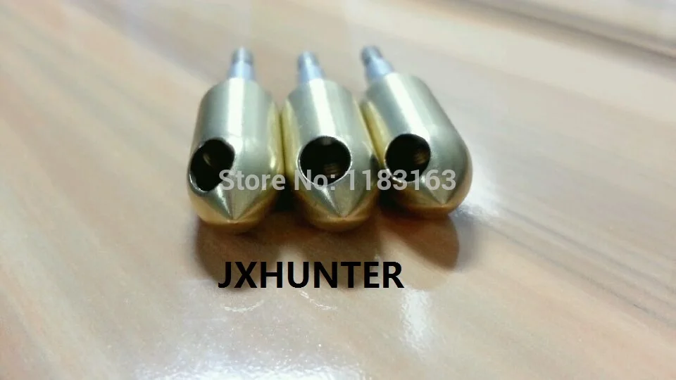 12pcs Golden whistle arrowhead 138 grains copper material broadheads