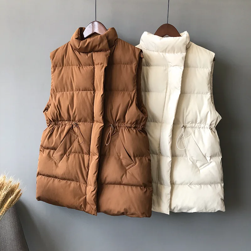 Buy Sleeveless Winter Female Vest Warm Women Jacket