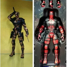 25cm Marvel Univers Super Heros Deadpool Action Figure Collection toys for christmas gift Weapons Free shipping m313