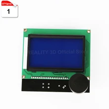 1 Шт. CREALITY 3D Части принтера контроллер ПЛАТФОРМЫ 1.4 ЖК 12864 панель управления синий экран Для CREALITY CR-10 3d-принтер