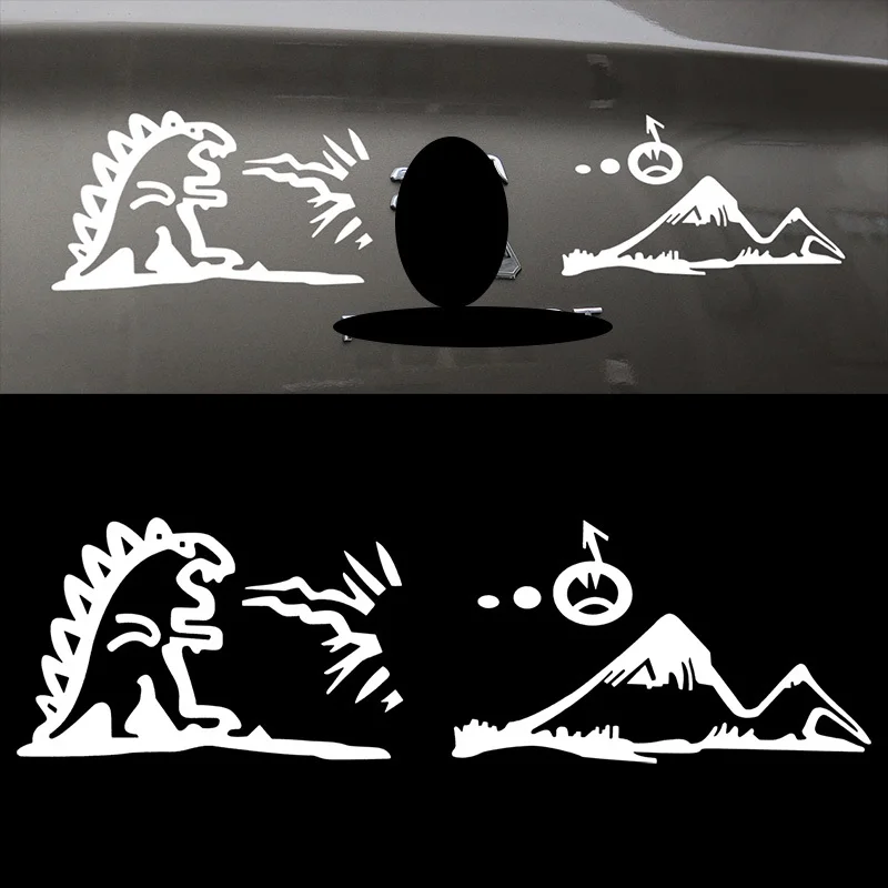 

3 pieces/lot Personality funny Lion fight monster car stickers car styling for Peugeot 307 206 308 207 407 406 3008 408 301 2008