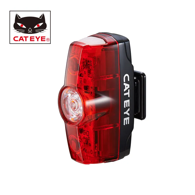 Cheap CATEYE Rapid mini Bicycle Safety Lights Cycling LED USB Rechargeable Taillight Rear Lights Bike Seatpost Tail Warning Lights 0