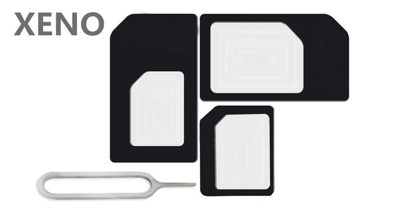 Комплект для смартфона с адаптером Nano Micro SIM Sim карта иглой Samsung 9 iPhone 7plus HUAWEI Xiaomi redmi