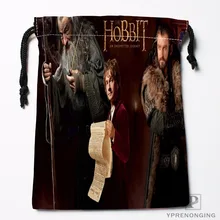 Изготовленные на заказ сумки на шнурке Hobbit для путешествий, мини-сумка для плавания, походов, игрушек, размер 18x22 см#0412-03-48