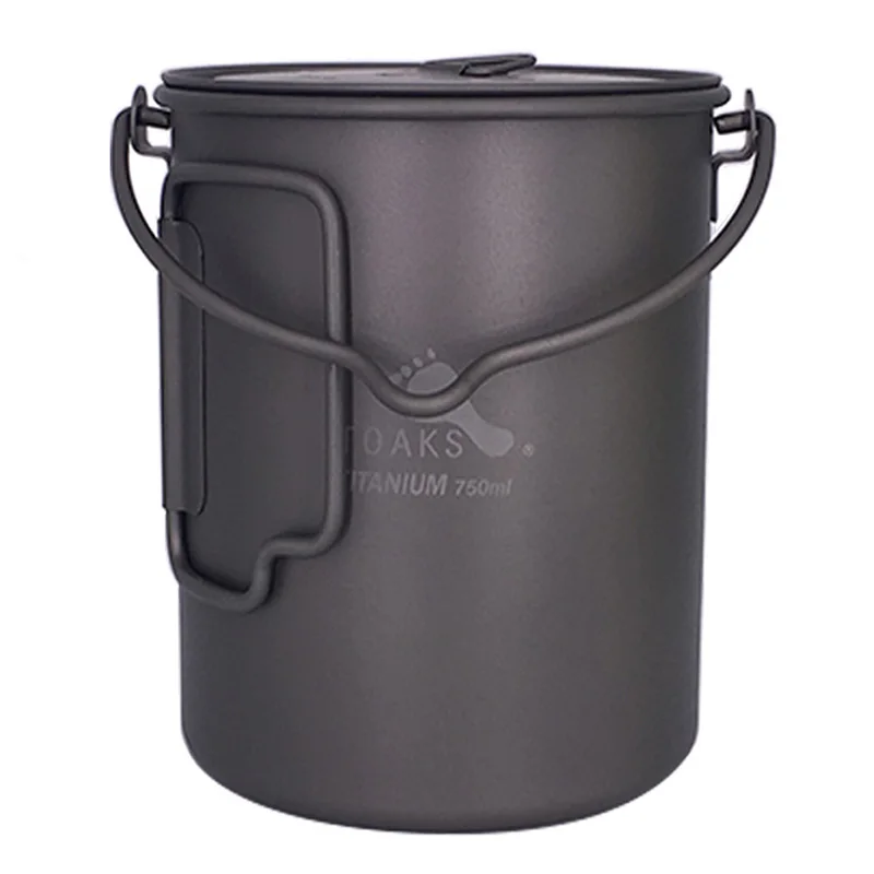 TOAKS Titanium Outdoor Camping Pot Cooking Pots Picnic Hang Pot Ultralight Titanium Pot 750ml POT-750-BH цена TOAKS Titanium Outdoor Camping Pot Cooking Pots Picnic Hang Pot Ultralight Titanium Pot 750ml POT-750-BH цены онлайн