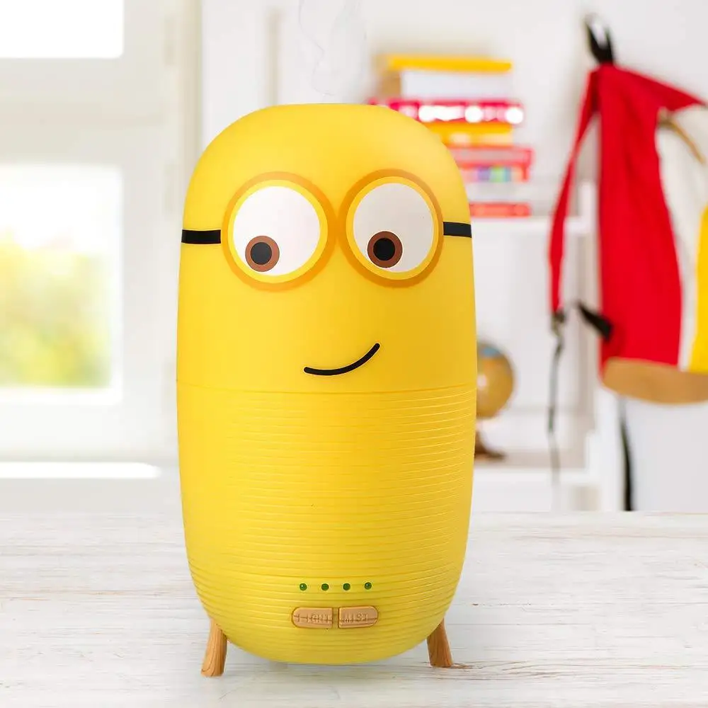 

Mini Minions Capsule Aroma Diffuser Ultrasonic Air Humidifier Eletric Essential Oil Aromatherapy Diffuser with Night Light
