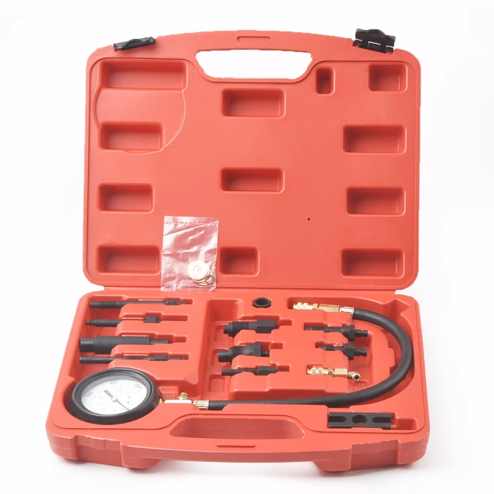 

Generic Diesel Engine Compression Pressure Testing Kit 16 Pc 70 Bar Cars Vans WT04A1010