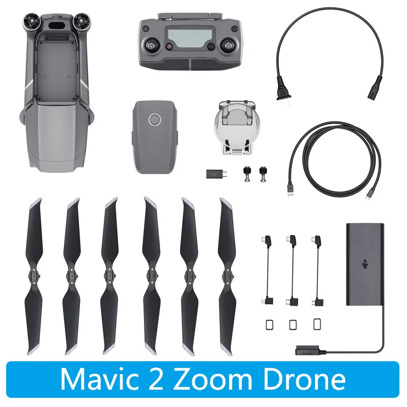 DJI Mavic 2 Zoom Drone 1/2. " CMOS сенсор 4x без потерь зум FHD видео 48MP Супер Разрешение фото 2x оптический зум Долли зум - Цвет: Mavic 2 Zoom