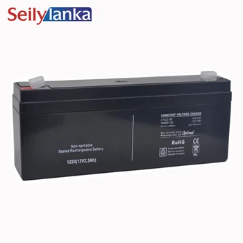 

12V 2.3AH Battery Sealed Storage Batteries Lead Acid Rechargeable for Emergency light monitor