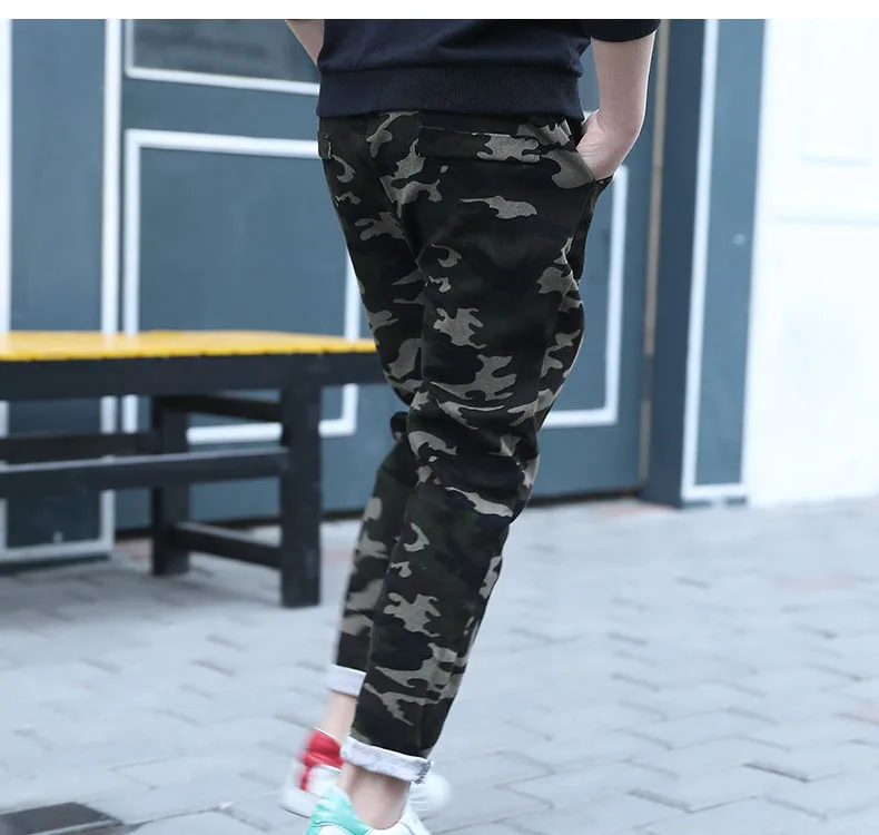 fashion camouflage boy mid elastic waist pants 2018 spring autumn kids pants boys trousers children teenage boys clothing 5 6 7 8 9 10 11 12 13 14 15 years little big teenage boys spring school pants for kids bottom clothes (8)