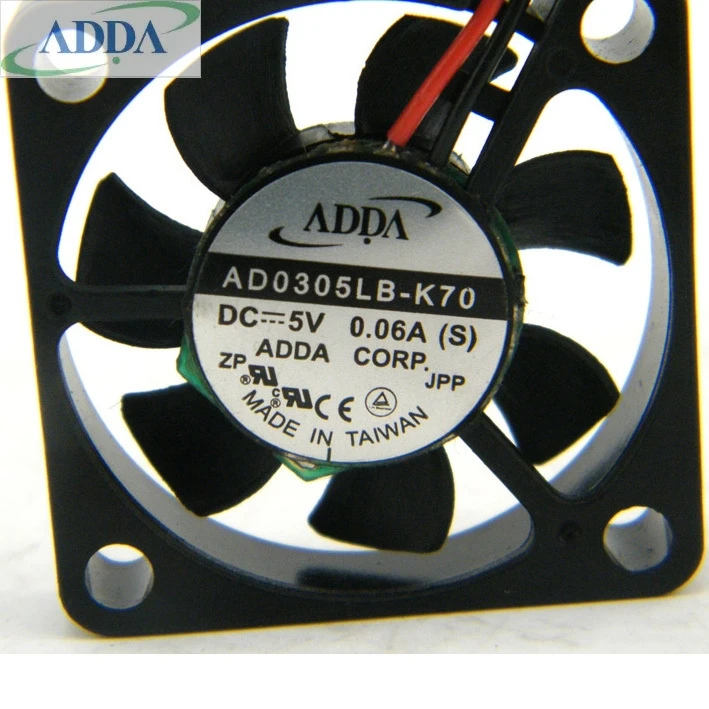 Free Shpping FOR ADDA AD0305LB-K70 30*30*10mm 3cm 30mm 5V 0.06A 3010 computer case cooling fan double ball |