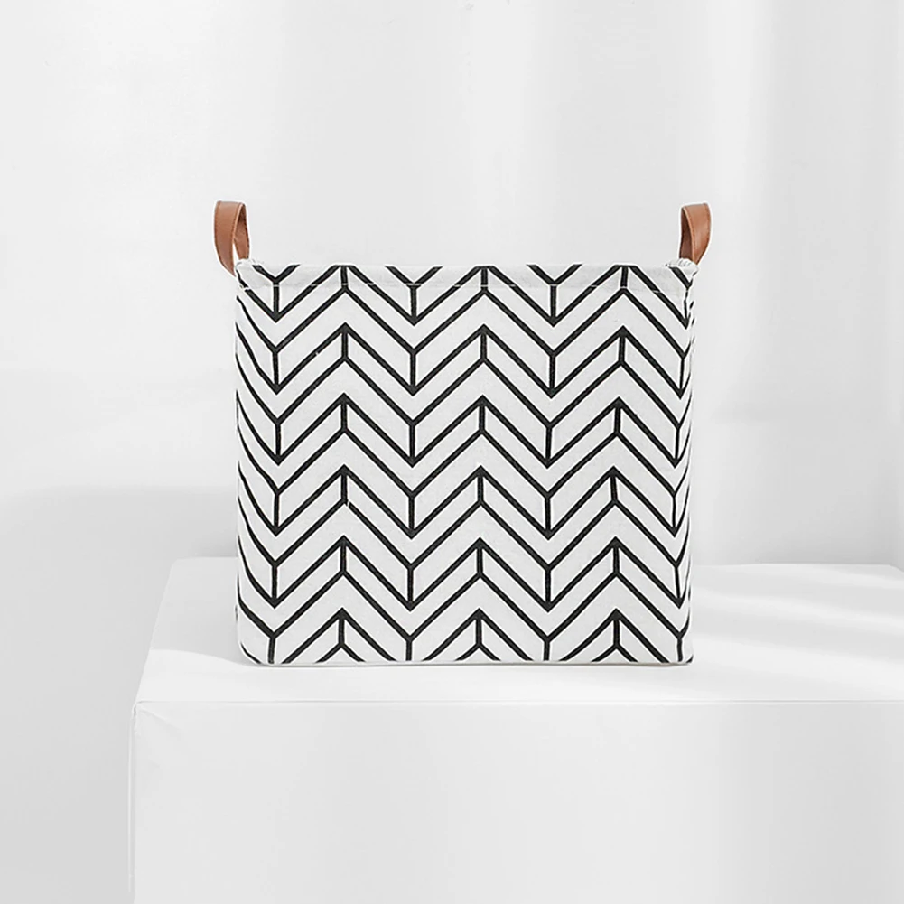 طوي الغسيل صندوق تخزين ملابس سلة خزانة سطح المكتب أشتات حامل مُنظِم 